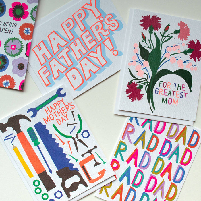 For the Greatest Mom Note Card for Mother's Day