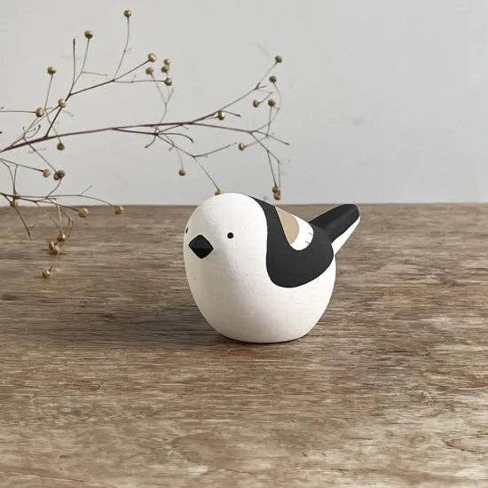 Wee Wooden Long-tailed Tit