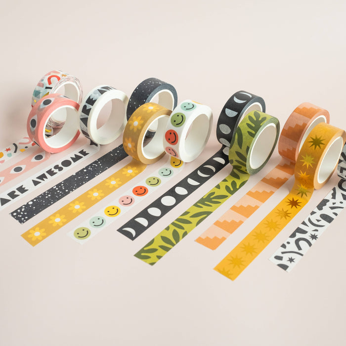 Lush Leaves Pattern Washi Tape