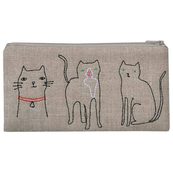 Cats Pouch: Large Pouch 6In X 11In