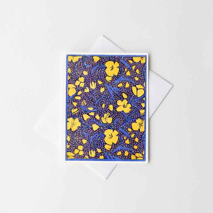 Tulips (Yellow) Everyday Letterpress Boxed Set of Six