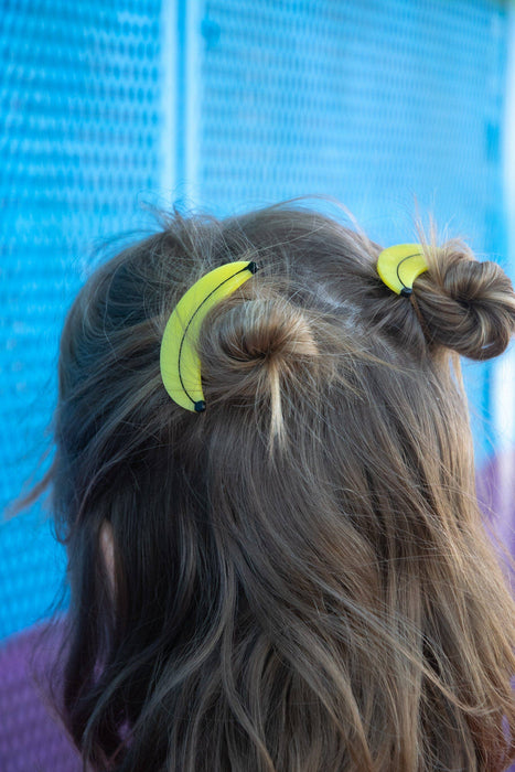 Banana Hair Clip Set