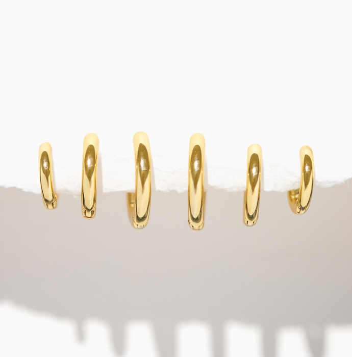 Angel City Hoop Set: Gold