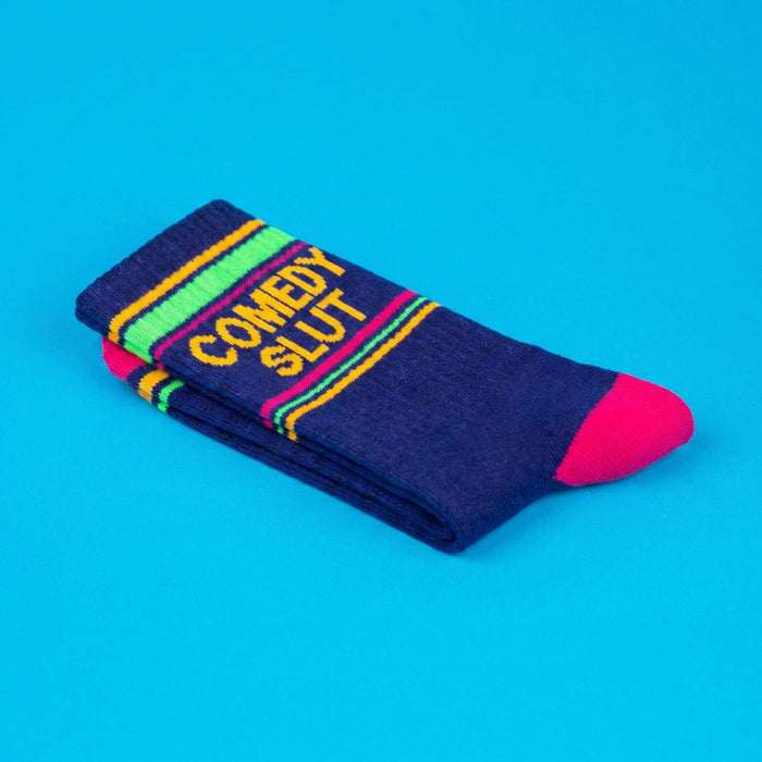 Comedy Slut Gym Crew Socks