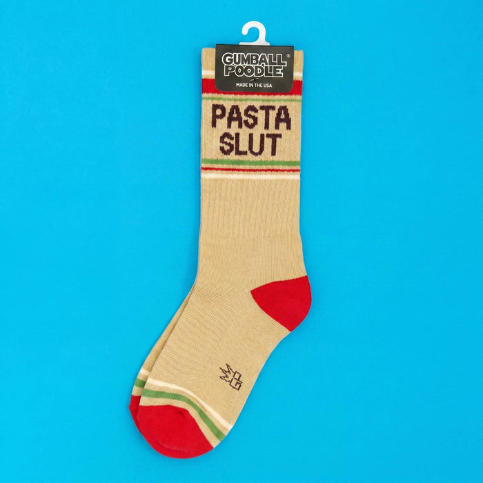 Pasta Slut Gym Crew Socks