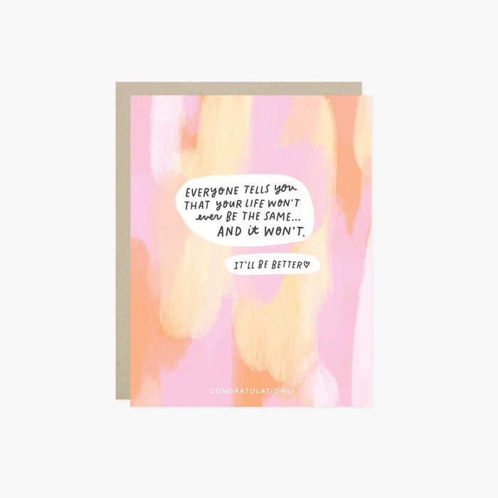 Everyone Tells You Card