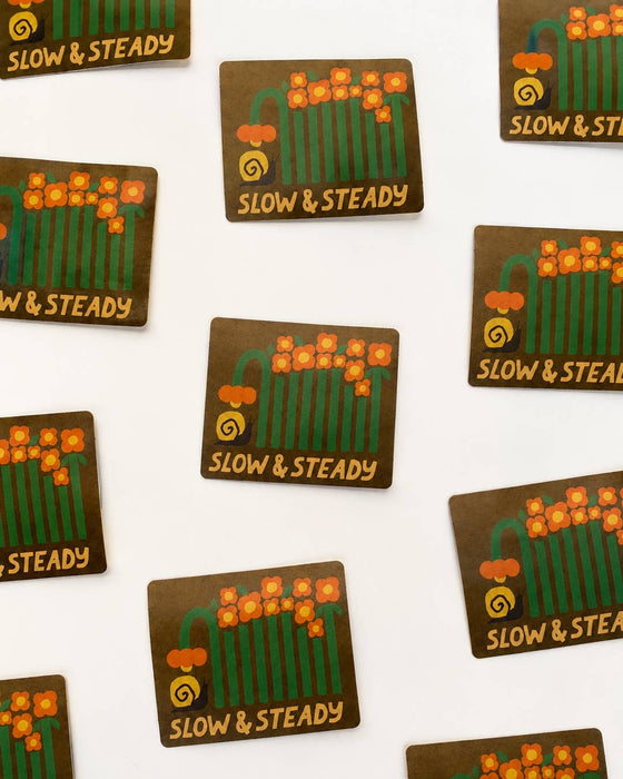 Sticker - Slow & Steady