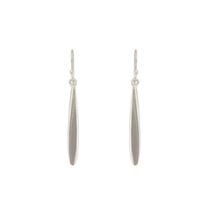 Medium drop earrings: Vermeil