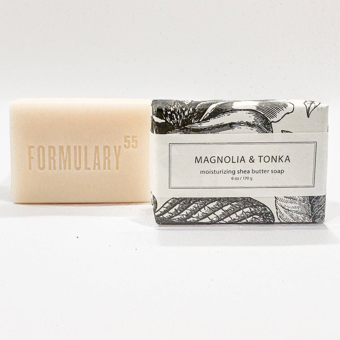 NEW Magnolia & Tonka Shea Butter Soap - Bath Bar