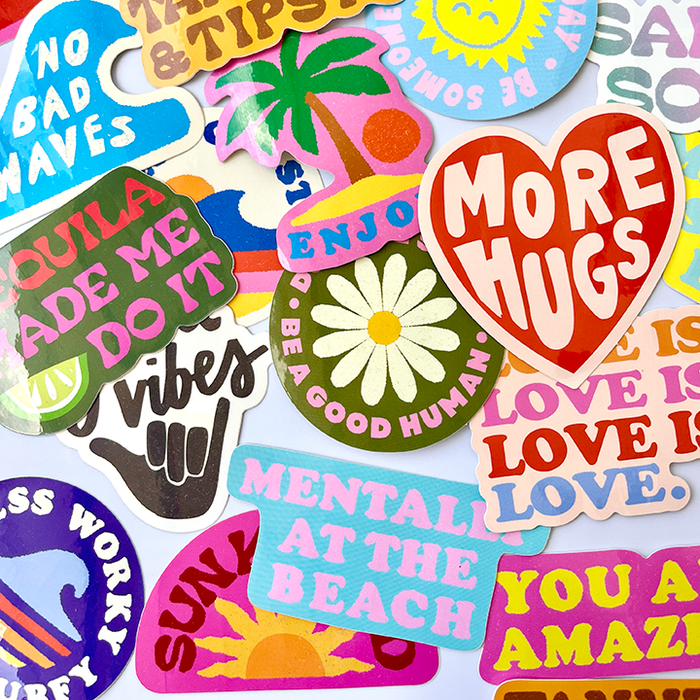 Yes Girl Yes | Hype Girl Sticker | Fall Sticker | Feminist