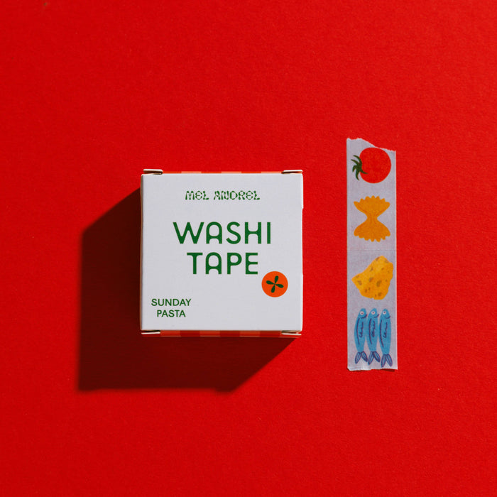 Sunday Pasta Washi Tape 