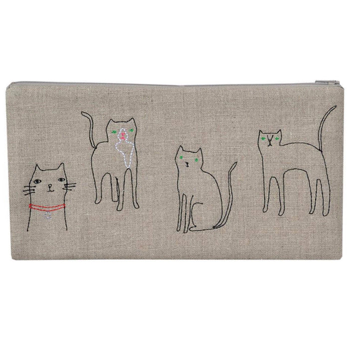 Cats Pouch: Large Pouch 6In X 11In
