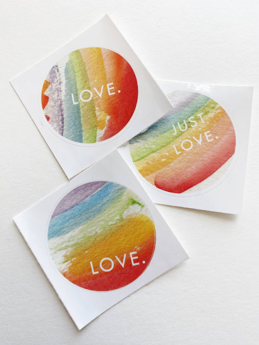Chicago Illinois Pride Rainbow Watercolor Map ART PRINT: 11 x 14