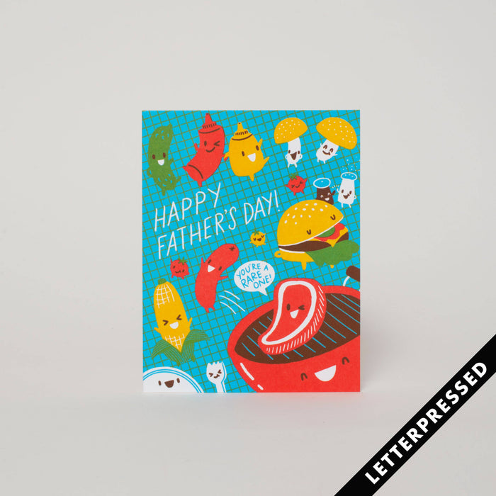 Rare One Father's Day Letterpress Card by Hello!Lucky: Paper tab