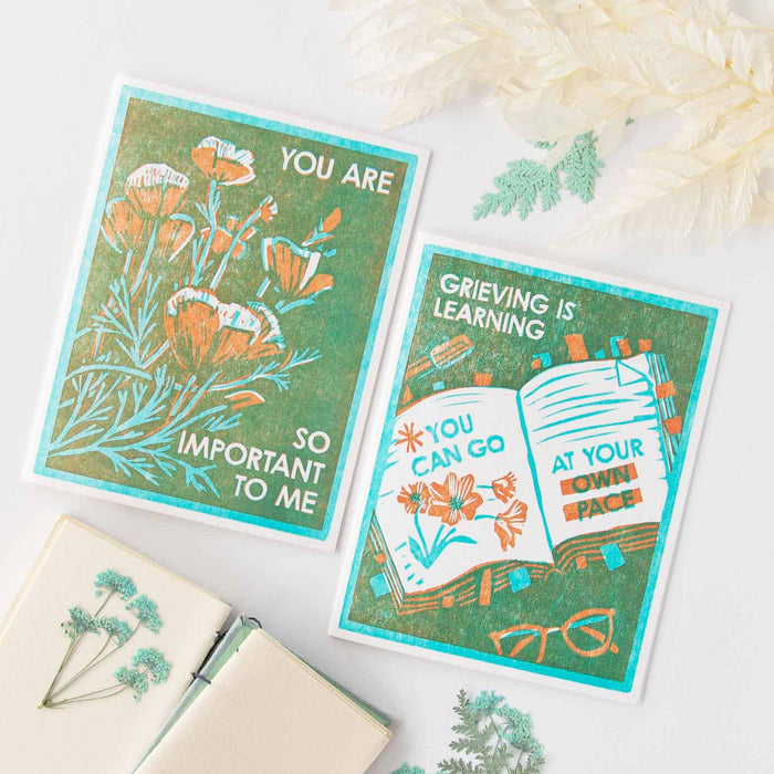 You Are So Important Letterpress Encouragement Card