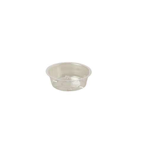PLASTIC SAUCER 6IN