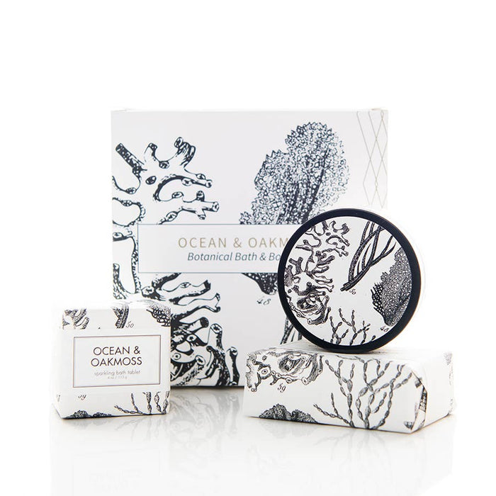 Ocean & Oakmoss Botanical Gift Set