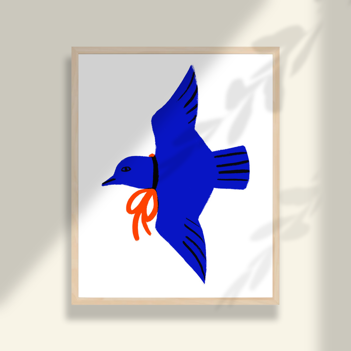 Bluebird Art Print