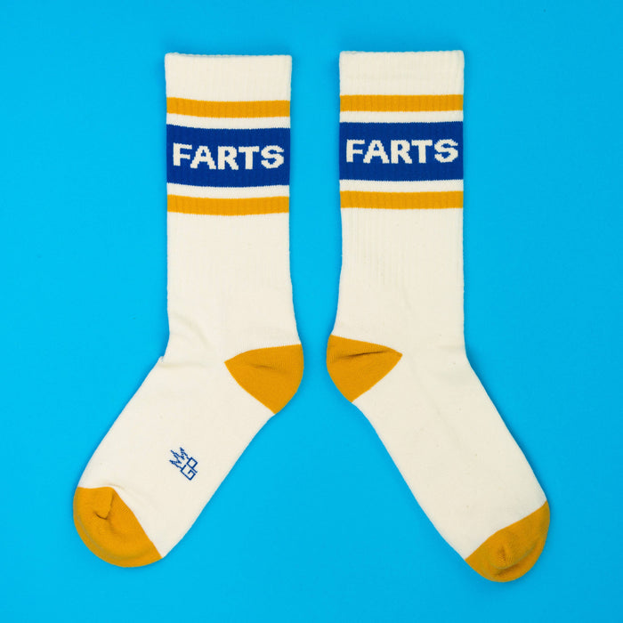 Farts Gym Crew Socks