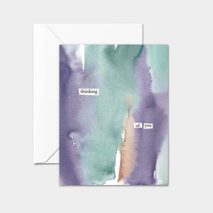 "Thinking of you" Greeting Card
