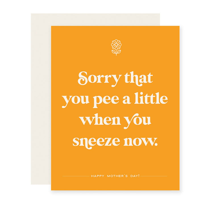 Pee Sneeze