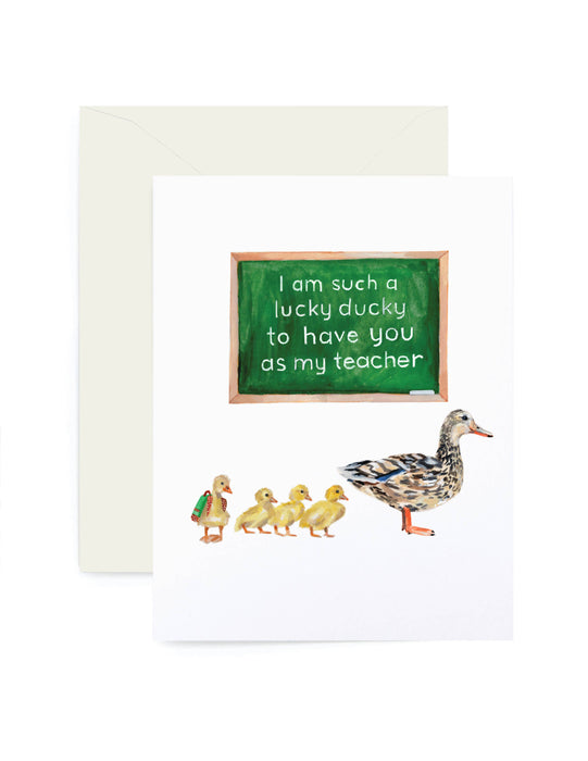 Lucky Ducky Teacher Appreciation