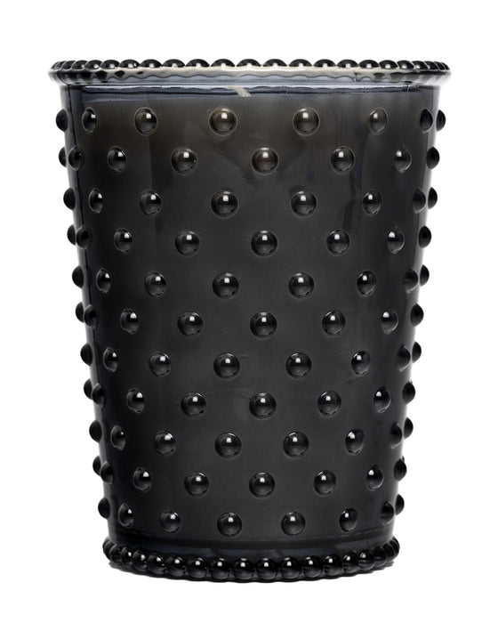 No. 27 Forest Night Hobnail Glass Candle