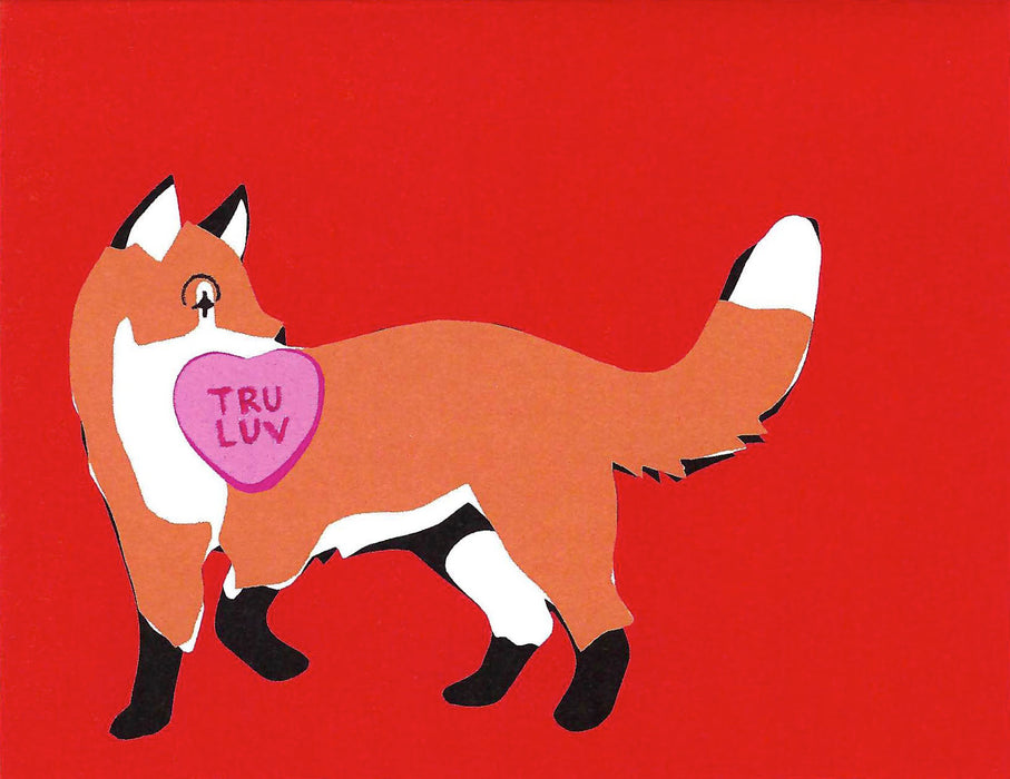 Tru Love Foxy Valentine Card