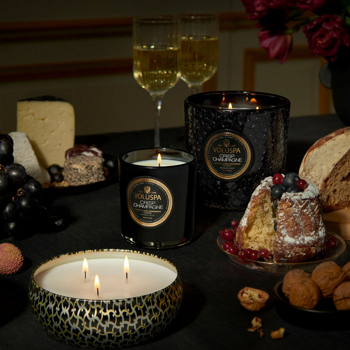 Crisp Champagne, Luxe Boxed Candle