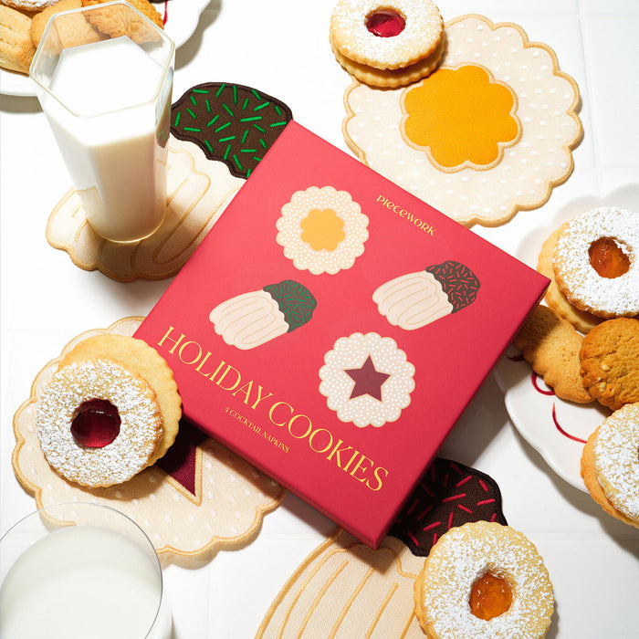 Cookies Cocktail Napkins - Set Of 4