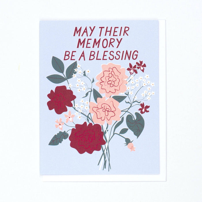 May Their Memory be a Blessing Sympathy Card
