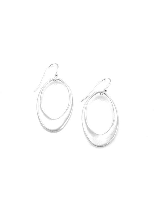 Large Open Oval Earrings