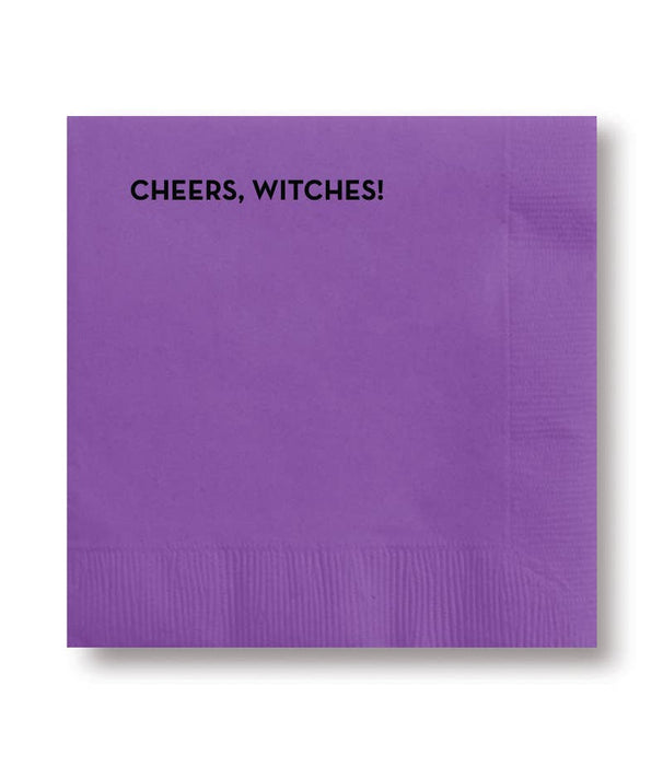 #666 Cheers, Witches Cocktail Napkins