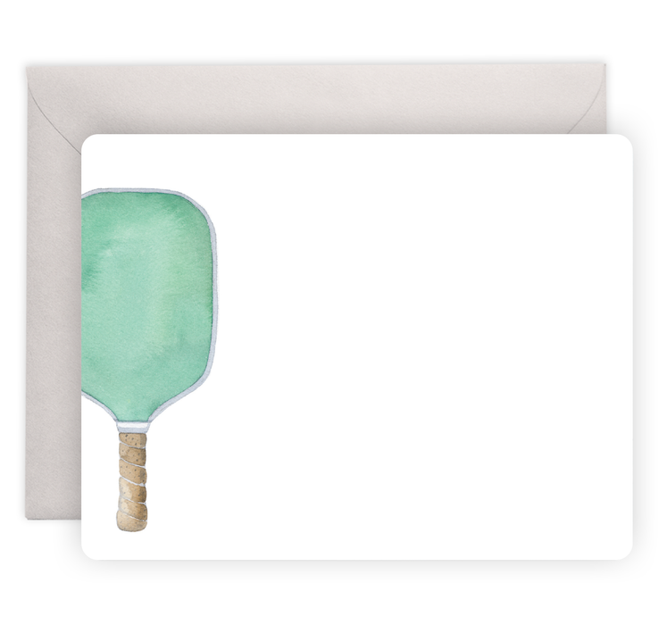 Pickleball Flat Notes, Box of 8