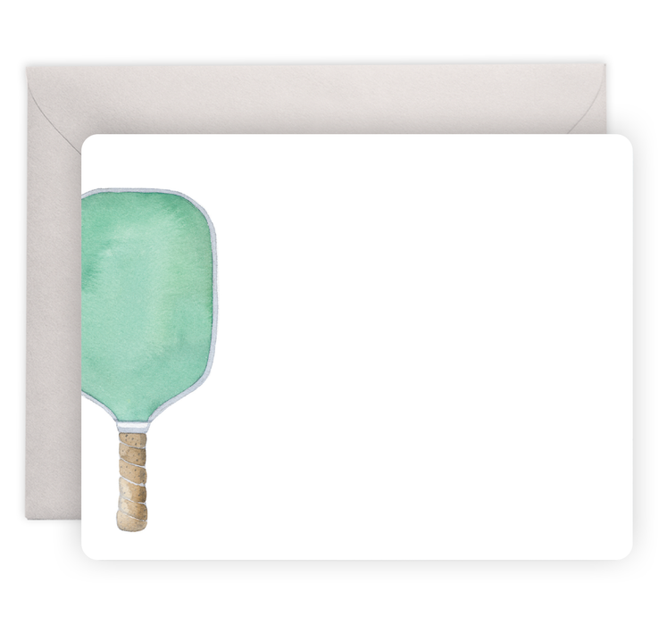 Pickleball Flat Notes | Boxed Notecards Stationery