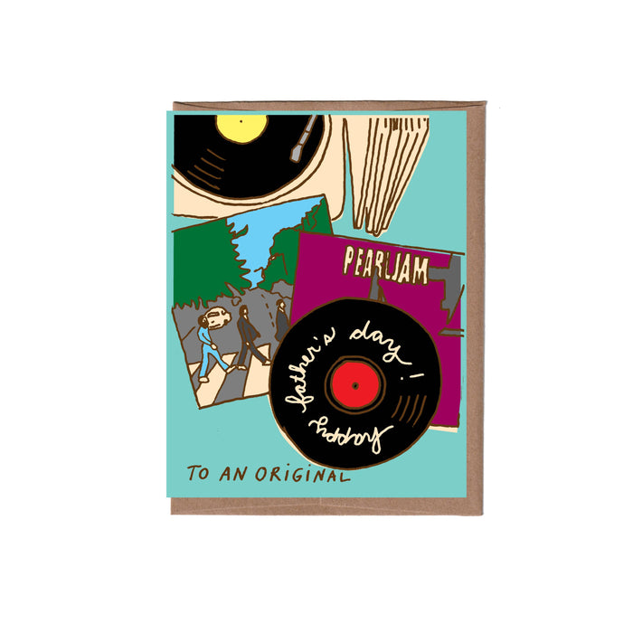 Vinyl Father's Day Card