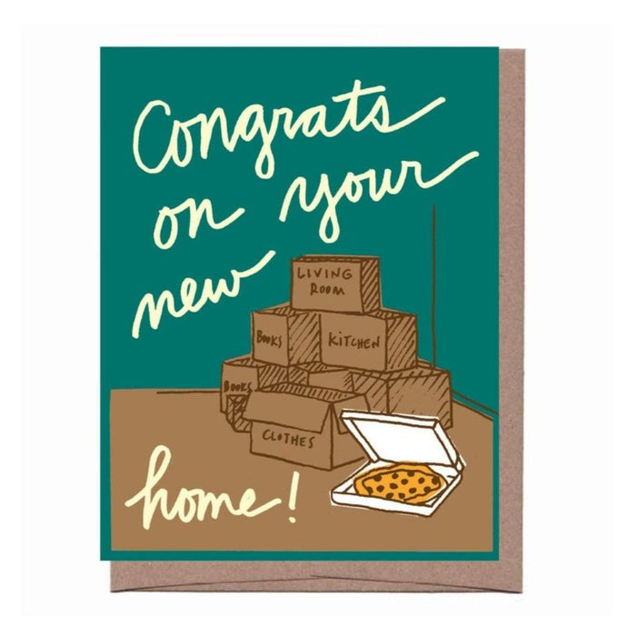 Boxes & Pizza New Home Card