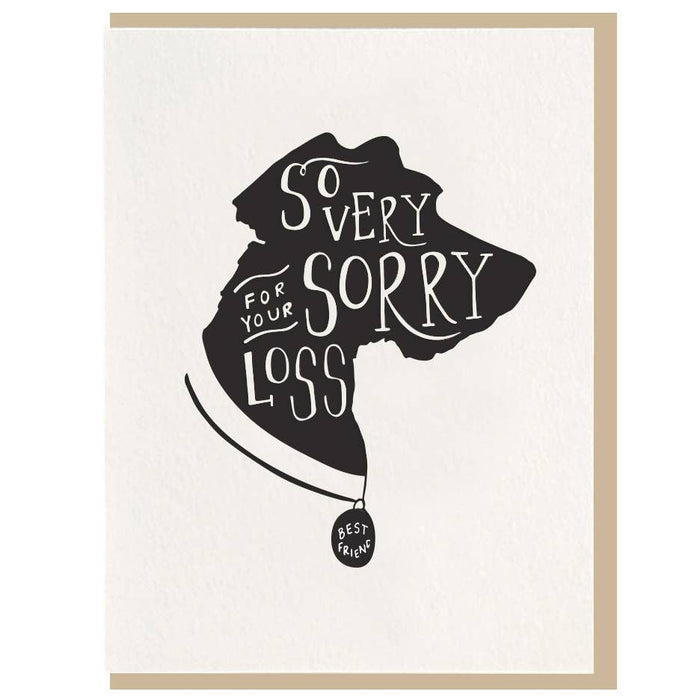 So Very Sorry Dog Sympathy