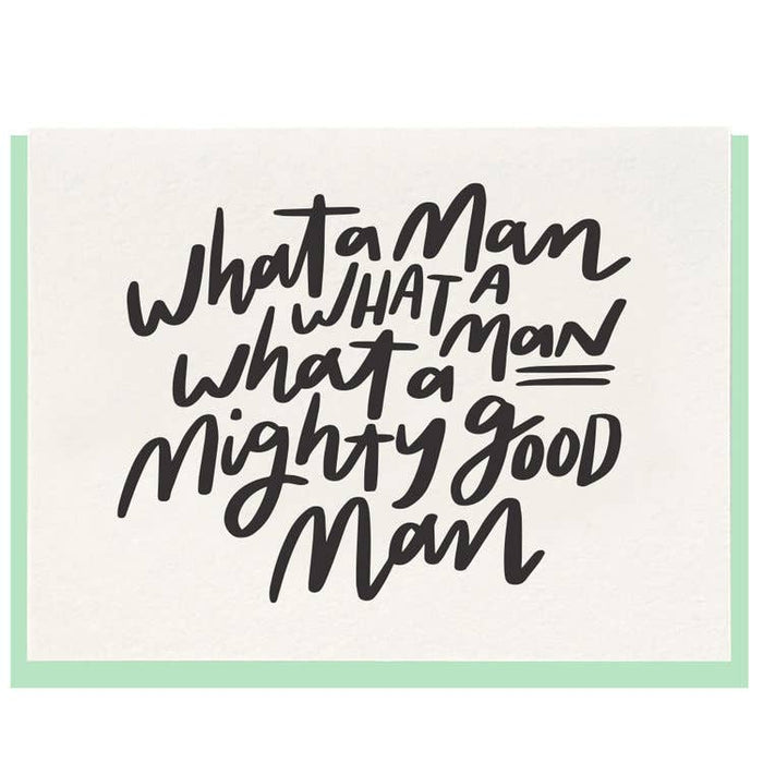 Mighty Good Man Card