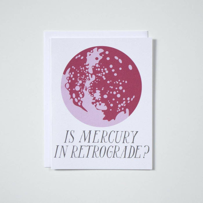 Is Mercury in Retrograde? Card