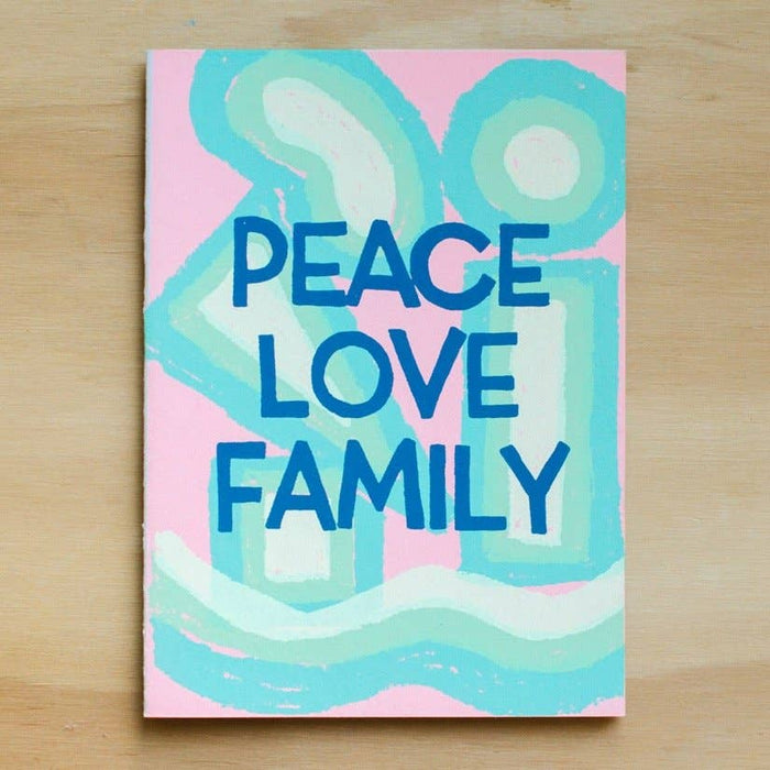 Peace Love Family Card