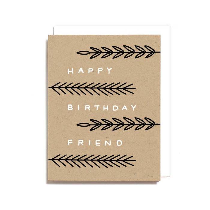 Happy Birthday Friend Card