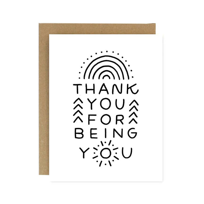 Thank You for Being You Card