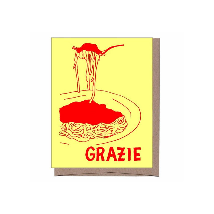 Grazie Thank You Greeting Card - Box of 6