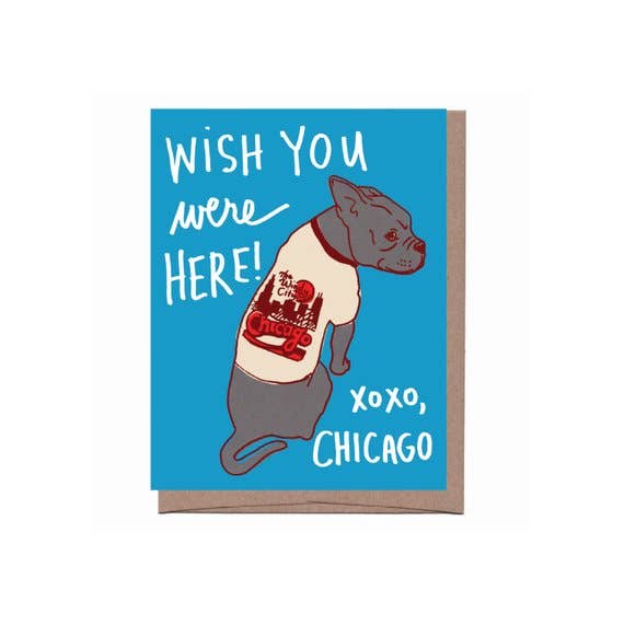 Wish You Were Here Card