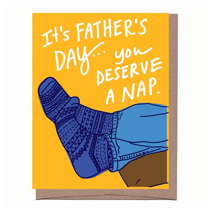 Dad Nap Father's Day Card