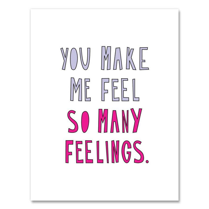 So Many Feelings Card