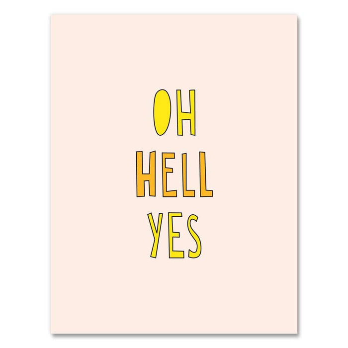 Oh Hell Yes Card