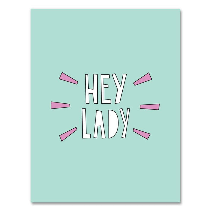 Hey Lady Card