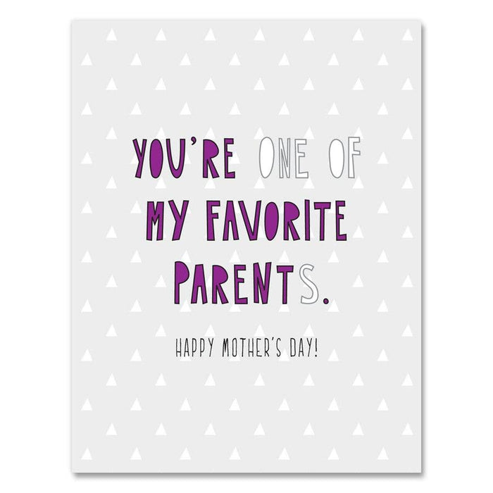 Favorite Parent Mother's Day Card